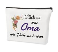 Trousse de maquillage, cadeau de fête des mères pour grand-mère, cadeau pour grand-mère de petit-fils, cadeau d'anniversaire, Blanc., Grand-mère comme toi