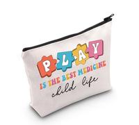 Trousse de maquillage CCLS Gifts Play Is The Best Medicine CLS Gifts CCLS Team Pochette zippée, Jouer au Royaume-Uni