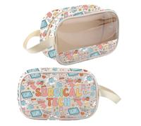 Trousse de maquillage chirurgicale pour techniciens chirurgicaux, cadeau de remerciement pour chirurgien, infirmière, médecin, pochette à fermeture éclair