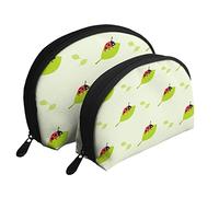 Trousse de Maquillage Coccinelle, Pochette de Voyage pour Femmes et Filles