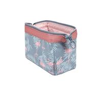 Trousse de Maquillage Cosmetic Bag Women Waterproof Flamingo Makeup Bags Travel Organizer Toiletry Kits Portable Beautician(Flamingo)