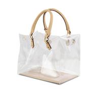 Trousse de maquillage cosmétique transparente - Organisateur de sacs de maquillage transparent | Cosmétiques visibles - Zone de voyage - Fermeture éclair robuste en PVC transparent - , spacieux