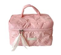 Trousse de maquillage créative avec arcs Ornement Trousse de maquillage pour femmes Recherche de praticité et de styles dans un sac de rangement cosmétique, a, Beauté de masse
