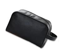 Trousse de Maquillage Customized Letters Traveling Washing Bags Can Handle Multi -Function Large -Capacity Makeup Bag Storage Bag for Men Woman(Black)