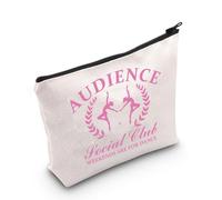 Trousse de maquillage Dance Mom - Cadeau pour les fans de danse - Cadeau pour les amateurs de danse - Sac à fermeture éclair, Audience UK