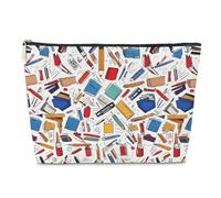 Trousse de maquillage de bienvenue pour la rentrée scolaire, cadeau pour enseignante, fille, élève, enseignante, semaine des enseignants, remise de diplôme, anniversaire, vacances, premier jour
