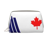 Trousse de maquillage de voyage avec drapeau de l'État du Wyoming pour un usage quotidien et voyage d'affaires, Le drapeau de Scarborough, One Size, Classique
