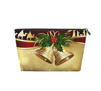 Trousse de maquillage de voyage avec imprimé chameau de Noël au loin, trousse de toilette, trousse de toilette, trousse de rangement multifonctionnelle avec fermeture éclair pour femmes et filles,