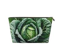 Trousse de maquillage de voyage avec imprimé chou lumineux, trousse de toilette, trousse de toilette multifonctionnelle avec fermeture éclair pour femmes et filles, doré, doré, Taille unique