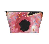 Trousse de maquillage de voyage avec imprimé poissons tropicaux, corail, monde sous-marin, grande capacité, pochette de maquillage portable pour le lavage, le rangement de la chambre à coucher