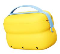 Trousse de maquillage de voyage avec séparation sèche et humide, sacs de lavage de voyage pour une organisation facile, jaune, Beauté de masse