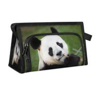 Trousse de maquillage de voyage en forme de panda géant pour femmes, hommes, enfants, filles, garçons, trousse de toilette, trousse de toilette, trousse de douche, organiseur, couleur, L, Organiseur