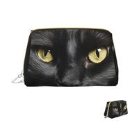 Trousse de maquillage de voyage étanche - Pochette de toilette portable large ouverte - Un requin nage dans la mer - Organiseur de maquillage de grande capacité avec fermeture éclair - Trousse de