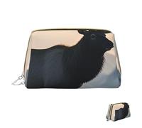Trousse de maquillage de voyage étanche, pochette de toilette portable large ouverte, Zion National Park, organisateur de maquillage, grande capacité, pochette à fermeture éclair, trousse de toilette