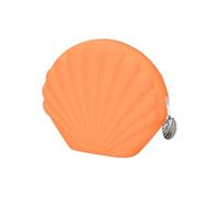 Trousse de maquillage de voyage | Étui de rangement en silicone en forme de coquillage | Sac de rangement à fermeture éclair pour maquillage, pour la maison, l'extérieur, le camping, l'anniversaire