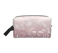 Trousse de Maquillage de Voyage Grande capacité à imprimé pailleté Rose pour Femme