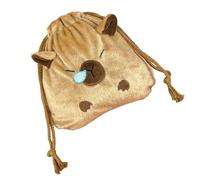 Trousse de maquillage de voyage grande capacité avec cordon de serrage Capybaras Accessoires de maquillage Organisateurs Cadeaux Trousse de toilette de voyage avec cordon de serrage, Pilopox morve