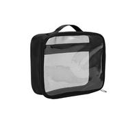 Trousse de maquillage de voyage grande capacité avec fermeture éclair transparente accessoires de toilette