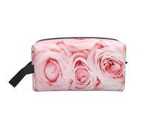 Trousse de Maquillage de Voyage Grande capacité avec imprimé de Roses fraîches Roses pour Femme