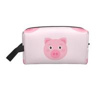 Trousse de Maquillage de Voyage Grande capacité avec Motif Animal Mignon et Cochon pour Femme