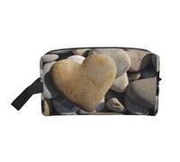 Trousse de Maquillage de Voyage Grande capacité Heart Stone pour Femme