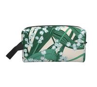 Trousse de Maquillage de Voyage Grande capacité Lily of The Valley pour Femme