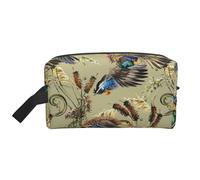 Trousse de Maquillage de Voyage Grande capacité Motif Canard Aquarelle pour Femme