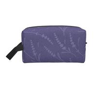 Trousse de Maquillage de Voyage Grande capacité Motif Lavande pour Femme