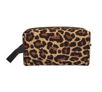 Trousse de Maquillage de Voyage Grande capacité Motif léopard Cool pour Femme