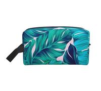 Trousse de Maquillage de Voyage Grande capacité Motif Palmier Tropical pour Femme