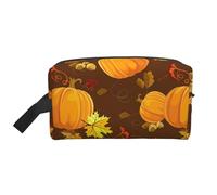 Trousse de Maquillage de Voyage Grande capacité, Style Floral d'automne, pour Femme