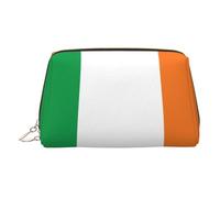 Trousse de maquillage de voyage imprimée drapeau de Basse-Saxe pour un usage quotidien et voyage d'affaires, Drapeau irlandais, One Size, Classique
