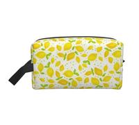 Trousse de Maquillage de Voyage Little Lemons, Grande capacité, pour Femme