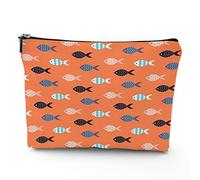 Trousse de maquillage de voyage, motif drapeau LGBT sur le thème de la fierté gay, pour femme, grande trousse de maquillage en lin, trousse de toilette, pochette à main, couleur arc-en-ciel, 17,8 x