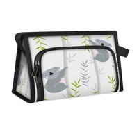 Trousse de maquillage de voyage motif koala mignon pour femmes, hommes, enfants, filles, garçons, koala multifonction, trousse de toilette, articles de toilette, trousse de douche, organisateur,