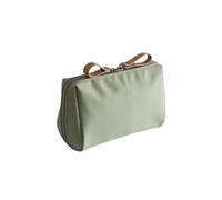 Trousse de Maquillage de Voyage Portable for Femme, Sac à Main étanche, Sac de Rangement Multifonctionnel for Produits de Toilette(Green)