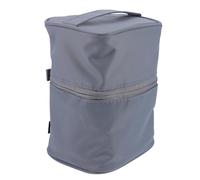 Trousse de Maquillage de Voyage Portable, Nylon Imperméable, 1 Pièce | Rangement Pratique pour Cosmétiques, Poche Filet Zippée Amovible, Format Compact, Voyage et Extérieur