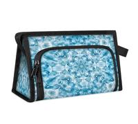 Trousse de maquillage de voyage pour femmes et hommes, motif mandalas artistiques, trousse de toilette, trousse de douche, organisateur, couleur, L, Organiseur de sac