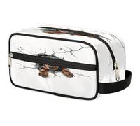 Trousse de maquillage de voyage pour femmes, hommes, enfants, filles, garçons, teckel, chiot, trousse de toilette, trousse de toilette, trousse de toilette, trousse de douche, couleur, Taille unique,