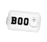Trousse de maquillage de voyage pour Halloween, accessoires de maquillage, organiseurs, trousses de toilette portables pour femmes, Blanc, As the pic show