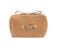 Trousse de maquillage de voyage pratique en nylon ergonomique pour articles de toilette, trousse de maquillage pour homme et femme, organiseur de cosmétiques de voyage léger, kaki, Beauté de masse