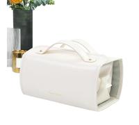 Trousse de maquillage de voyage, trousse de maquillage de voyage,Trousse de toilette enroulable avec 4 pochettes amovibles à fermeture éclair en PVC - Poignées portables, organisateur de trousse de ma