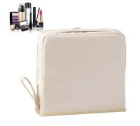 Trousse De Maquillage De Voyage - Trousse de Maquillage Parallèle - Grande Capacité À Compartiments Organisateur Portable Multi Usage pour Voyages Découverte Camping Maison
