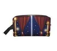 Trousse de maquillage de voyage - Trousse Dopp réutilisable, pochette de rangement à impression magique, organiseur multi-usage pour articles de toilette, maquillage