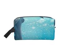 Trousse de Maquillage de Voyage Winter The Dolphin, Grande capacité, idéale pour Les Femmes