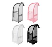 Trousse de maquillage debout - 4 pièces étanches et pliables | Trousse de maquillage pliable pour le quotidien, la gym, le sport, le camping, les vacances, la croisière, l'hôpital