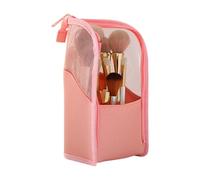 Trousse de maquillage debout - Organisateur cosmétique imperméable de 25 cm, étui de rangement vertical, trousse de toilette avec capacité, ensemble de voyage durable | Maquillage portable pour
