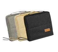Trousse de maquillage debout - Support de grande capacité, organisateur portable étanche à fermeture éclair pour pinceaux, articles de toilette, bijoux | Femmes filles école salle de bain vanité voyag
