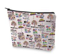 Trousse de maquillage différente pour maman autiste ou autisme, Différent, pas moins