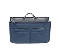 Trousse de maquillage élégante et spacieuse - Double poches - Pour organiser des articles de beauté